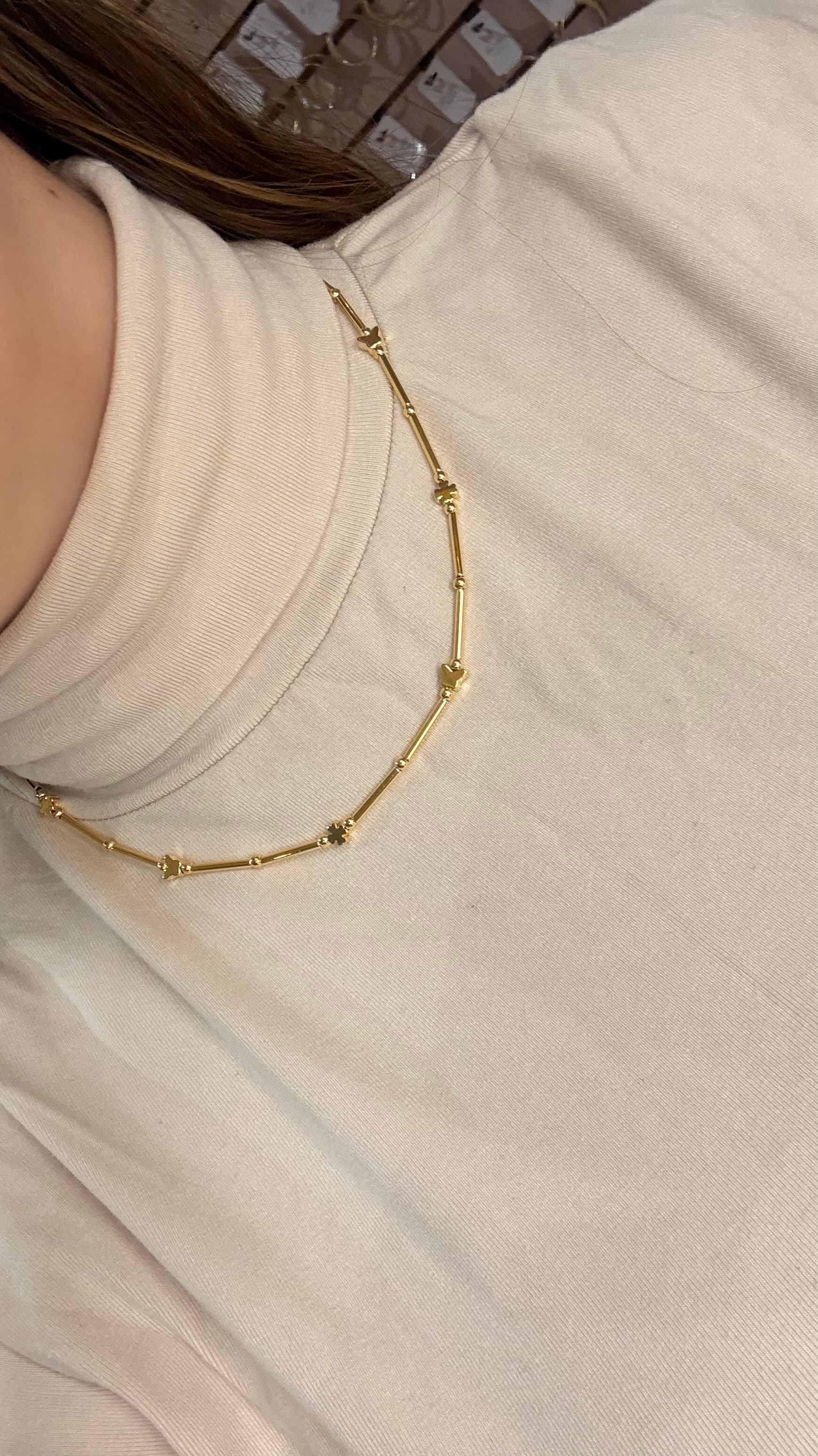 Choker borboletas