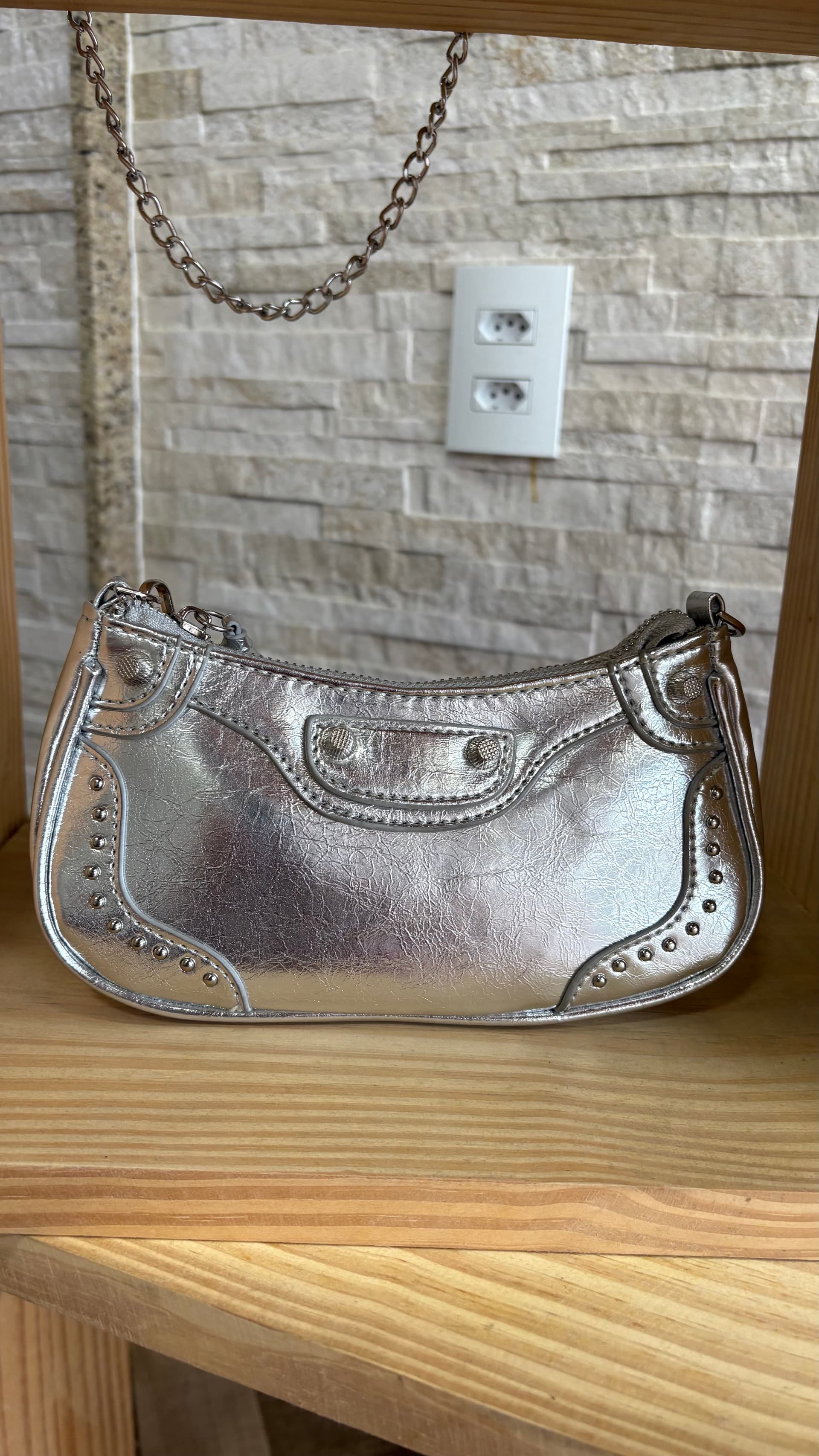 bolsa prata
