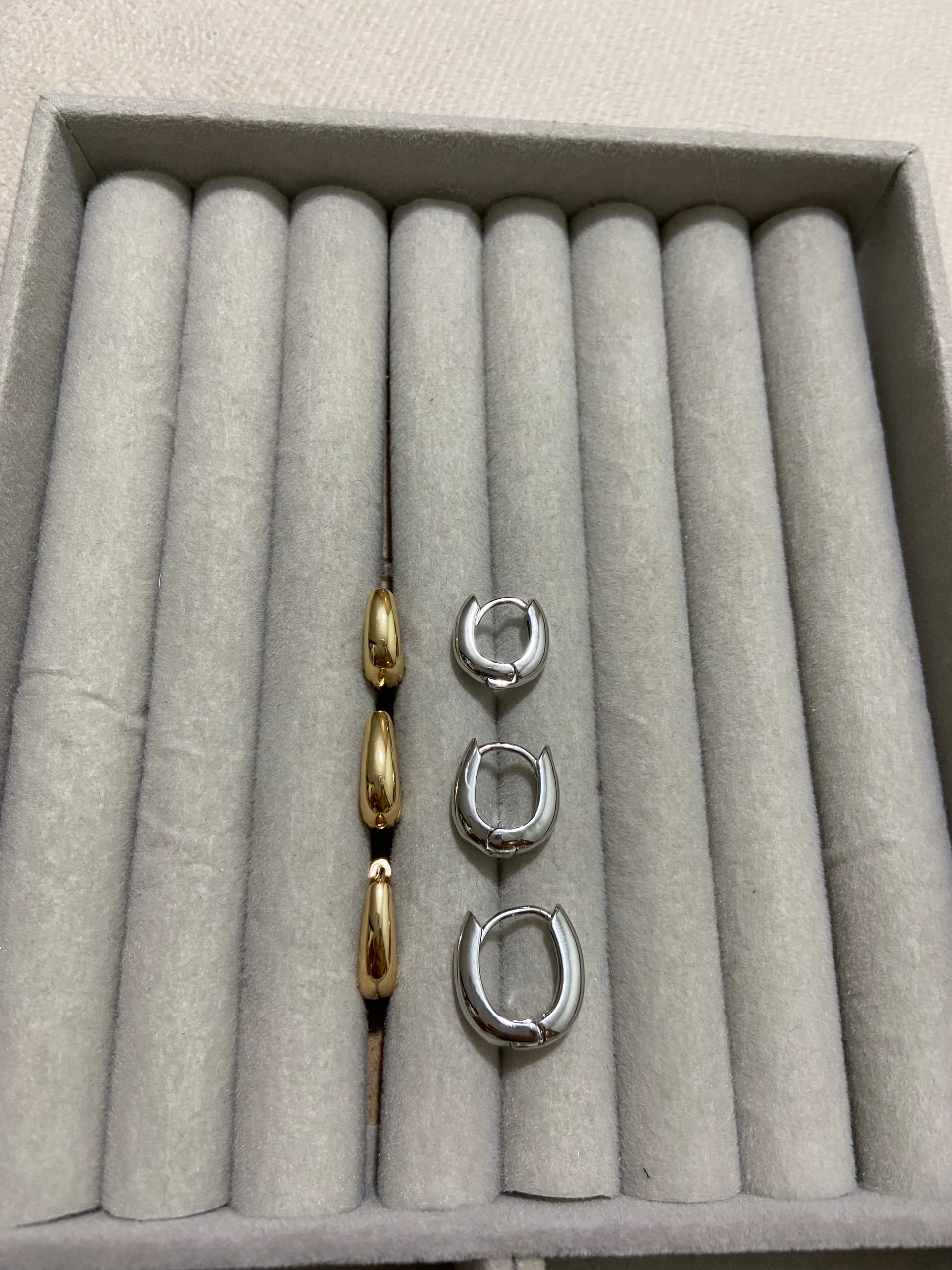 trio de argolinhas