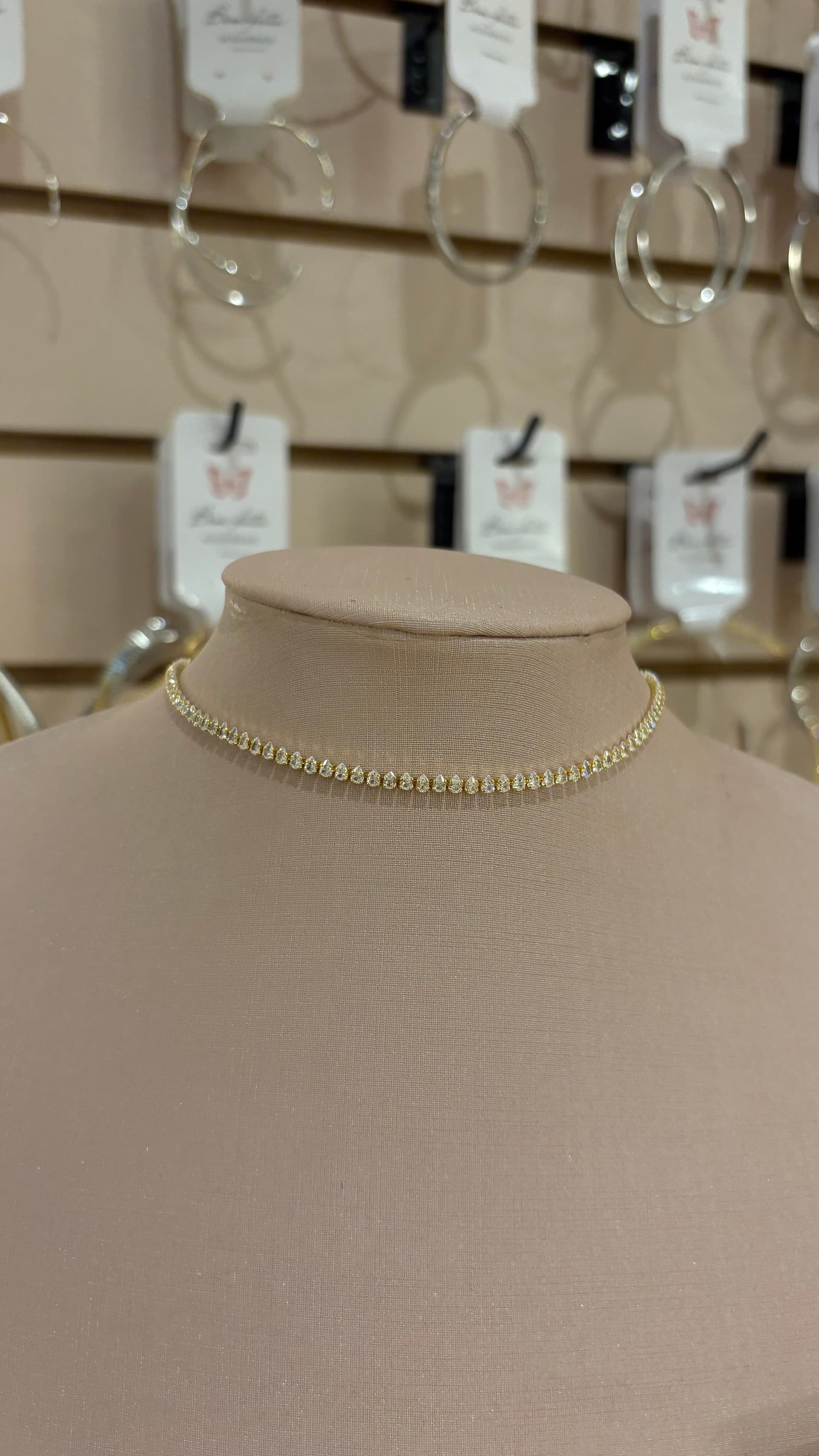 choker riviera três pontas