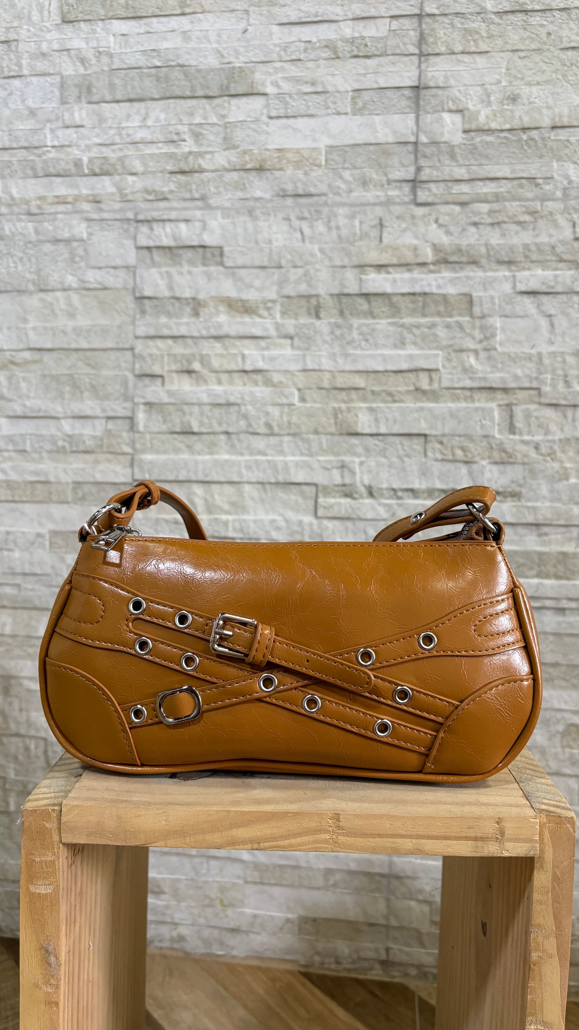 Bolsa caramelo